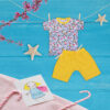 Baby Boys & Baby Girls Casual T-shirt Shorts (Multicolor)